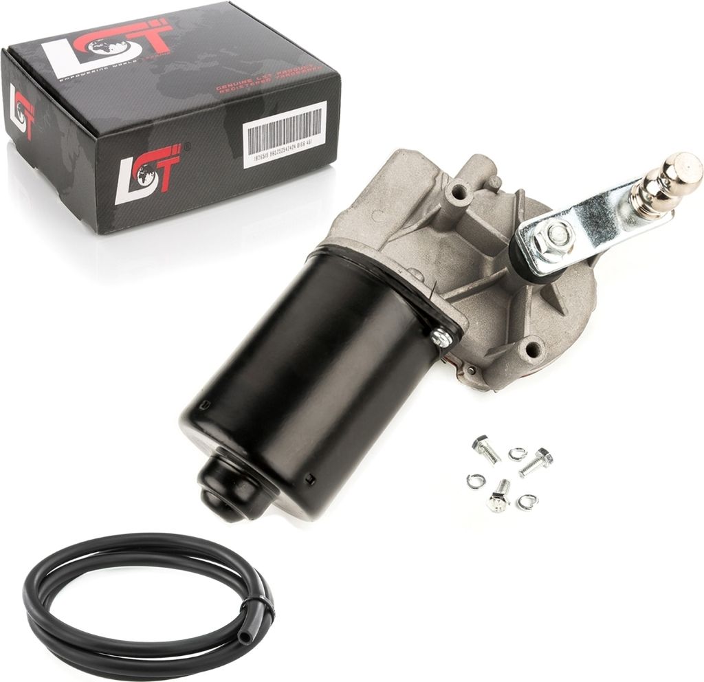 Frontscheibenwischermotor mit Schlauch vorne 8693848 für Produktbild 