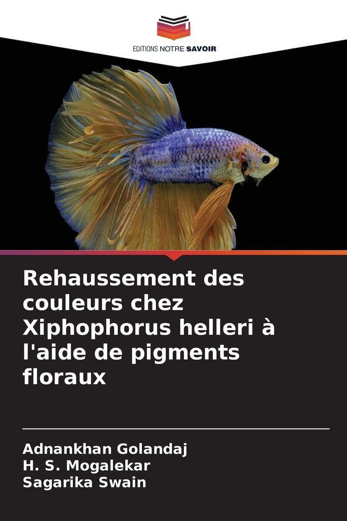 Rehaussement des couleurs chez Xiphophorus helleri à l'aide de pigments floraux