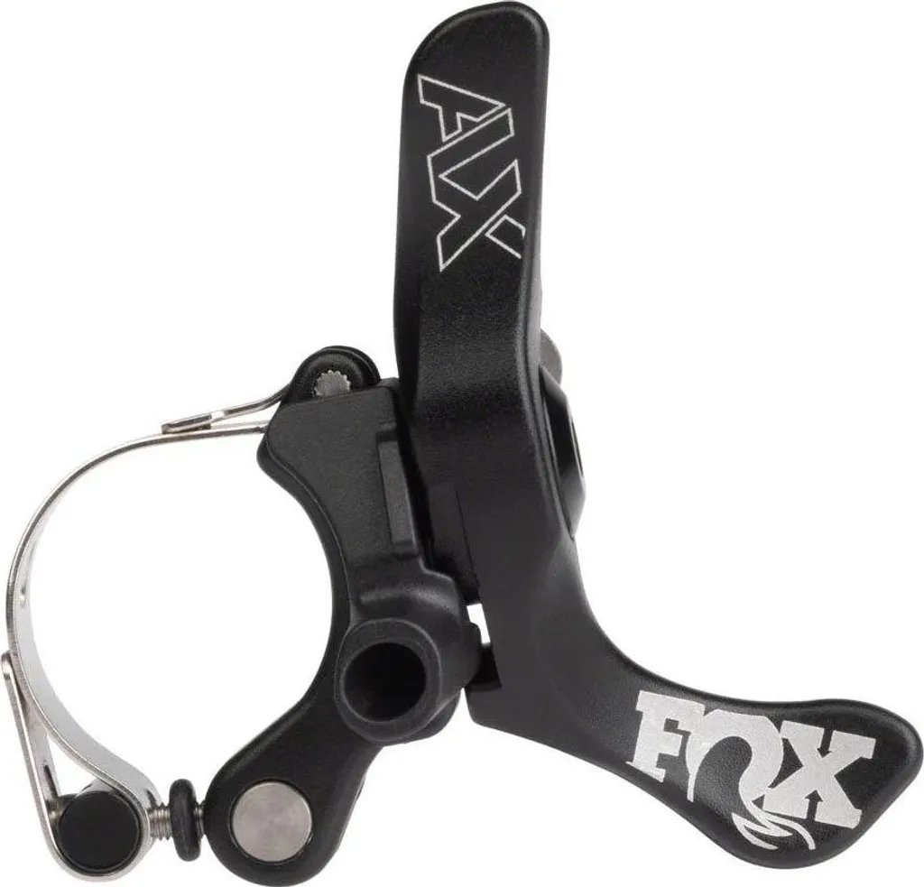 Commande Fox Transfer Drop Bar Dual Pull Remote 2022 avec Ergonomie Noire