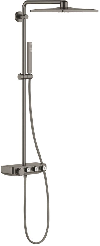 Grohe Euphoria SmartControl System 310 Cube Duo Duschsystem mit Thermostatbatterie, Wandmontage, 26508AL0