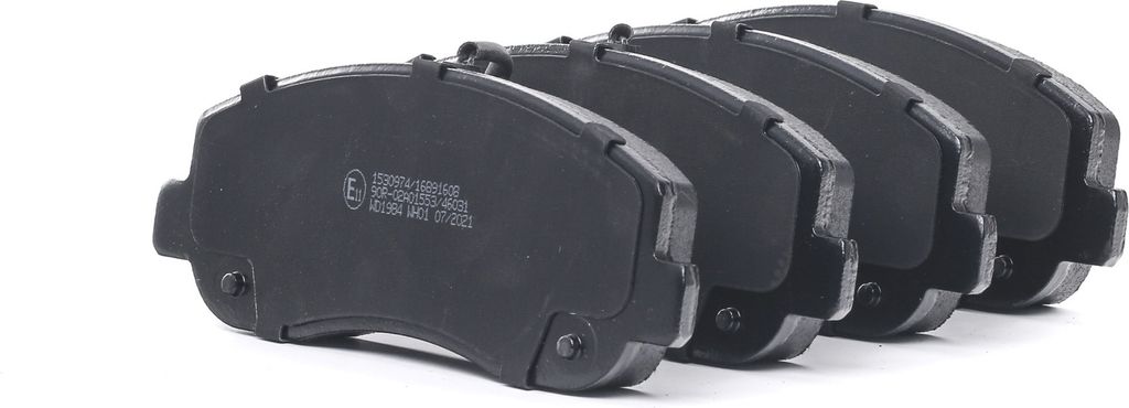 RIDEX Bremsbeläge Satz Vorne für OPEL Movano B Kastenwagen (X62) 402B1580