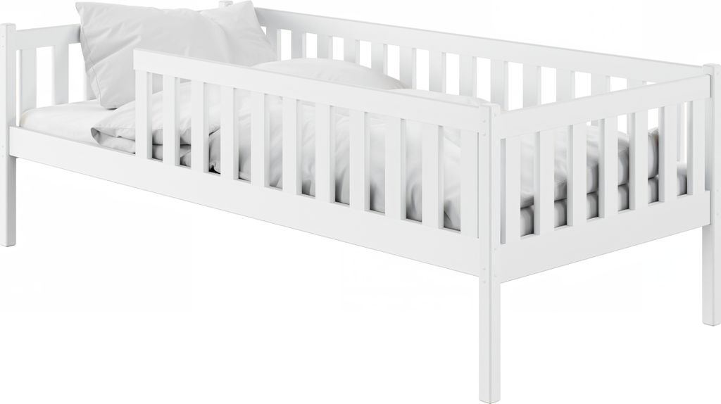 Lit d'enfant avec protection contre les chutes, sommier à Image du produit 