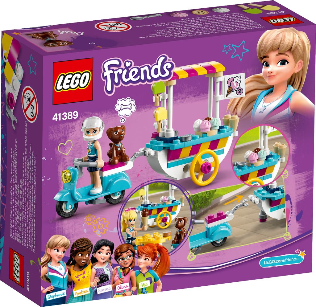 LEGO|LEGO® Friends 41389 Stephanies mobiler Eiswagen|ab 6 Jahren 