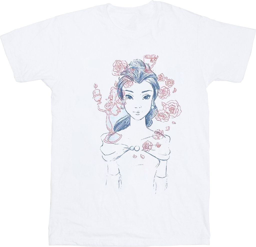 Disney - T-Shirt für Damen BI42907 (4XL) (Weiß)