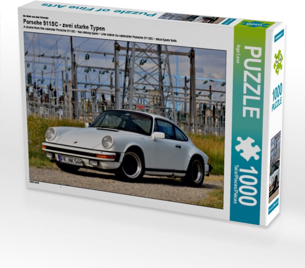 Calvendo Ein Motiv aus dem Kalender Porsche 911SC - zwei starke Typen 1000 Teile Puzzle quer 640x480mm, Laue Ingo; 7272830