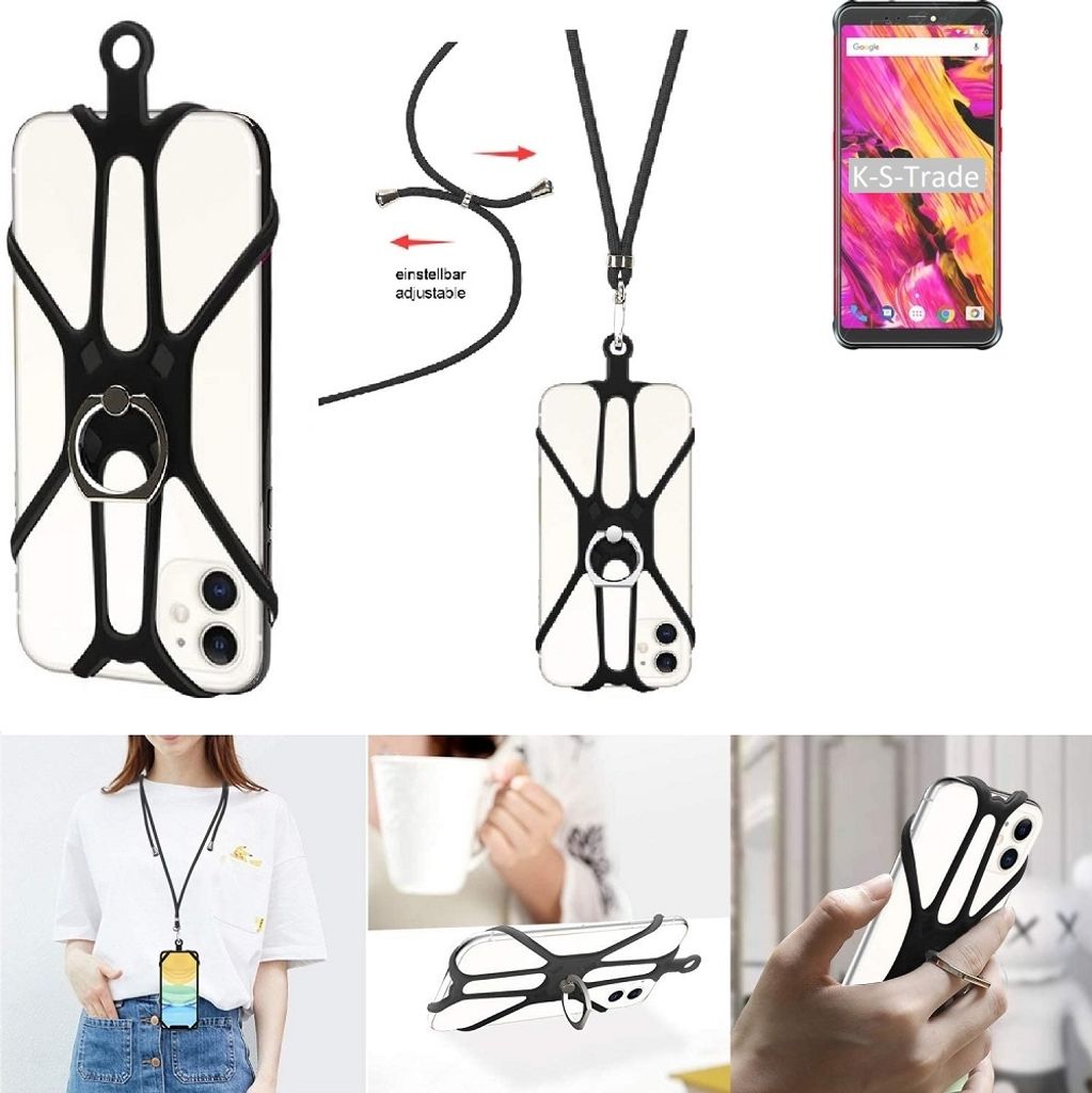 K-S-Trade 3in1 Handykette Handyband Handykordel Halsband Produktbild 