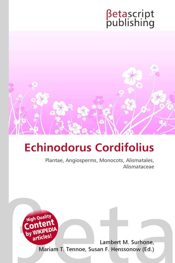 Echinodorus Cordifolius