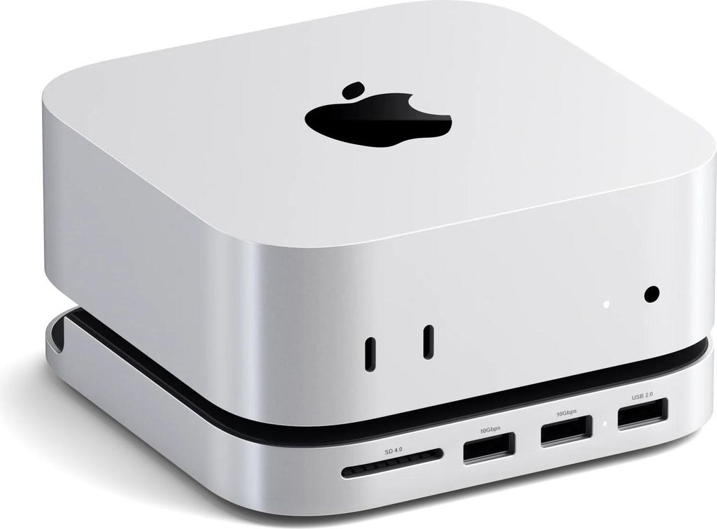 Support/concentrateur USB-C Satechi Mac Mini M4 (SSD) - Hub Image du produit 