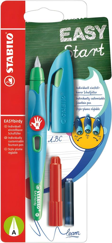 STABILO EASYbirdy ergonomické školské plniace pero - tuha A Obrázok produktu 