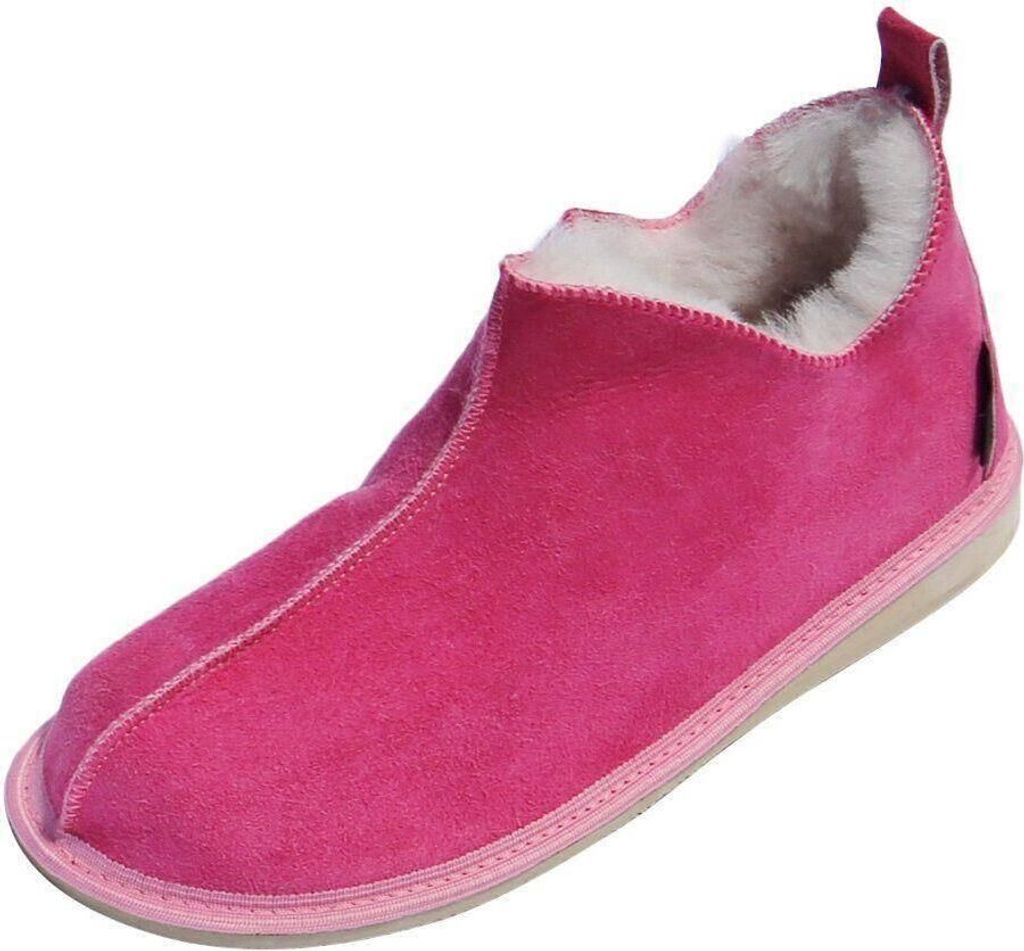 Lammfell Hausschuhe CINDERELLA - Schuhgröße: EUR 37 | Farbe: Pink