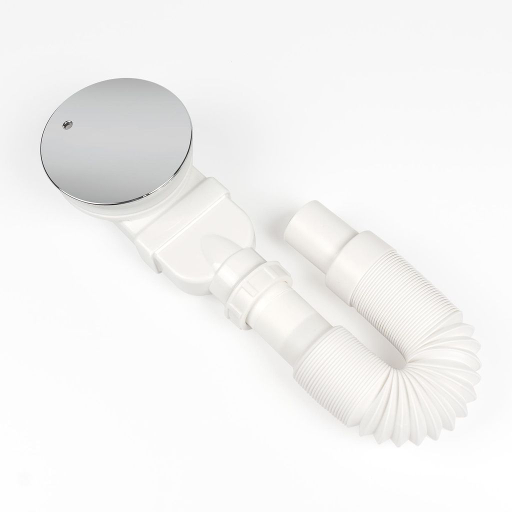 Ablaufgarnitur  Dusche ⌀90 mm flach Duschablauf Siphon mit Produktbild 