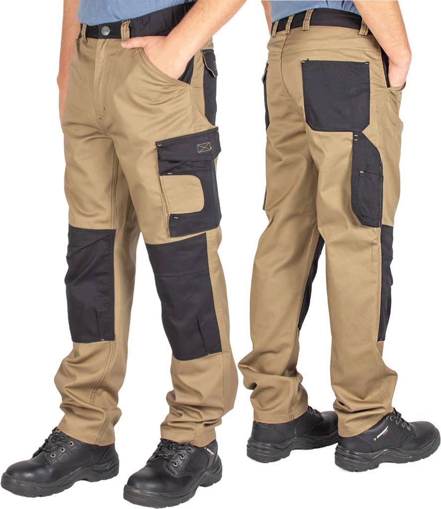 FIRI Herren-Taillen-Arbeitshose mit Kniepolstertaschen, Produktbild 
