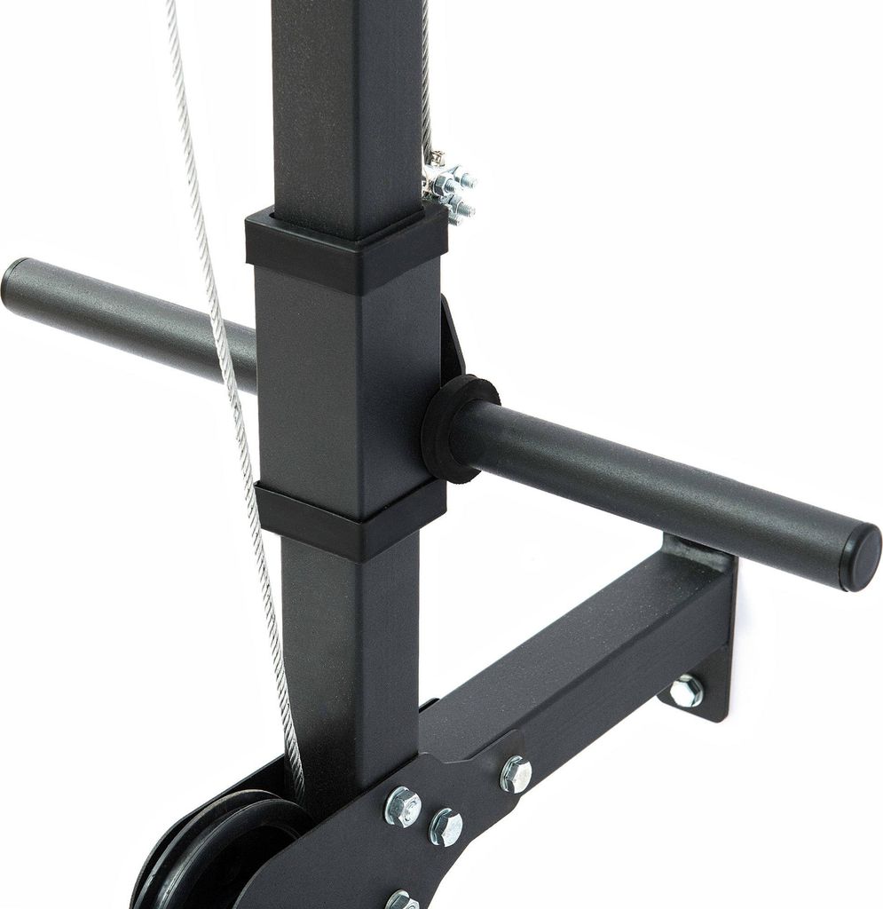 SCSPORTS® LATZUG KABELZUG Maschine Wandmontage Latzugstation Latzugturm Seilzug EUR 89,99