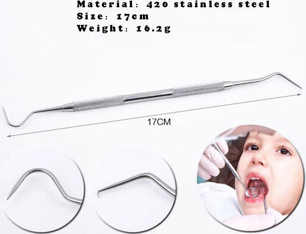 5er Dental Set Zahnreinigung Set Zahnsteinentferner Produktbild 5