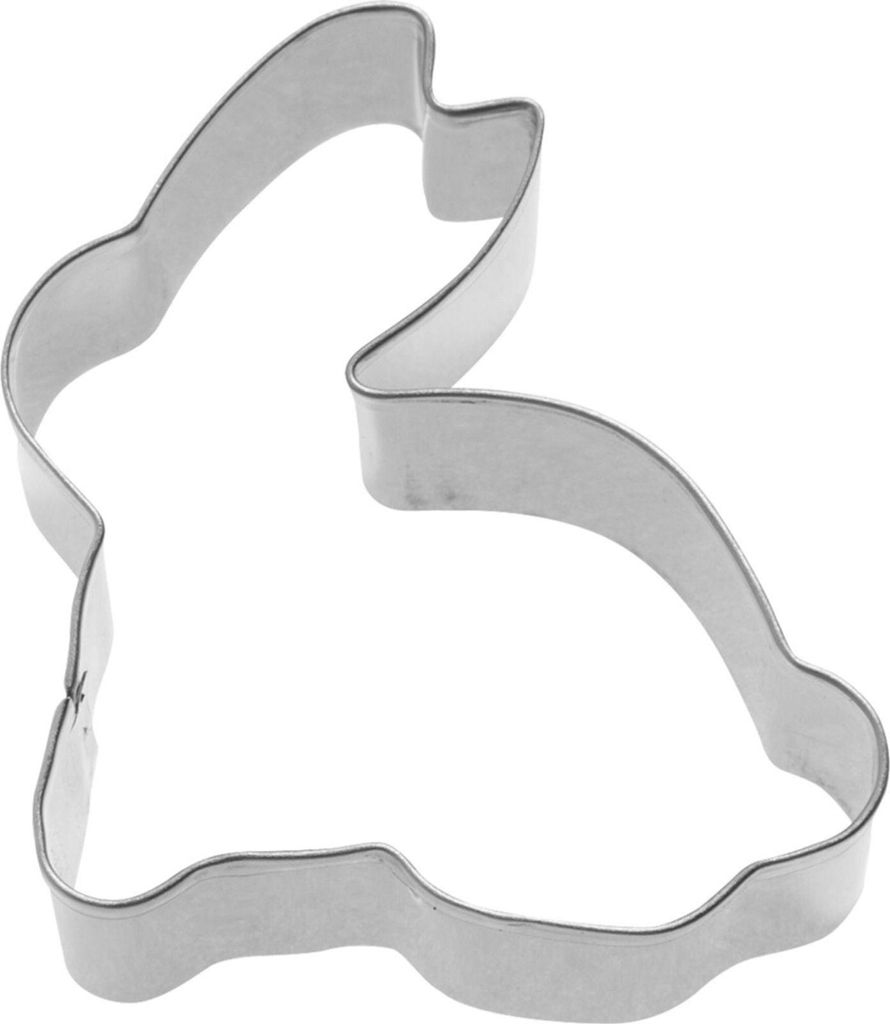 Ausstecher Hase 5 cm aus Edelstahl Produktbild 