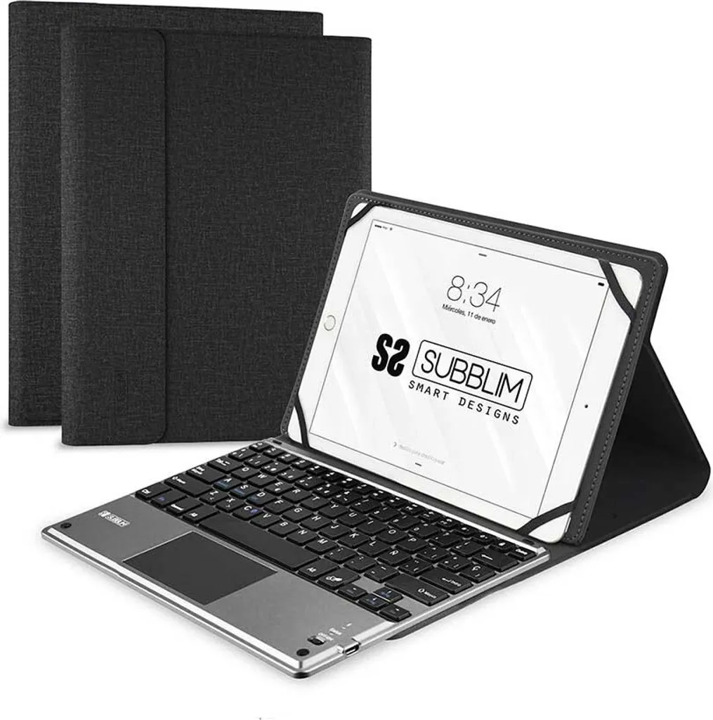 Recensione Subblim Keytab Pro: Custodia Tastiera Bluetooth Touchpad - 3