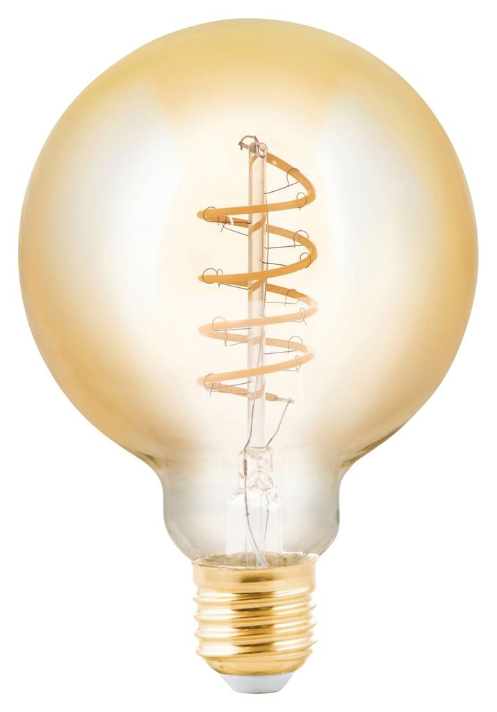 LED žiarovka - jantárová - sklo - E27 - stmievateľná Obrázok produktu 