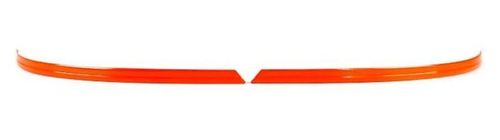 Spiegelkappen Leiste für VW Transporter T5 2010-2015 Edelstahl Orange 2tlg