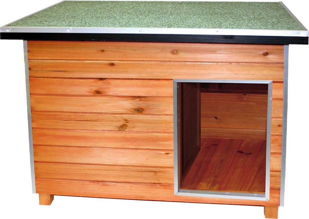 Duvo+ Hundehütte Woodland Boris classic, Maße: 78 x 56 x 71 cm
