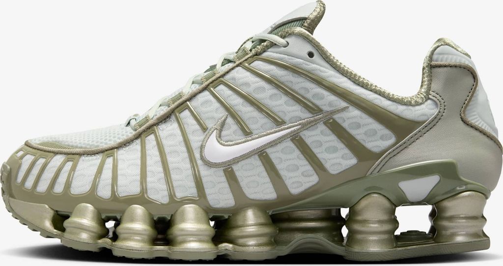 Nike Shox TL "Light Army & Silver" Grün/Silber, Größe: 42