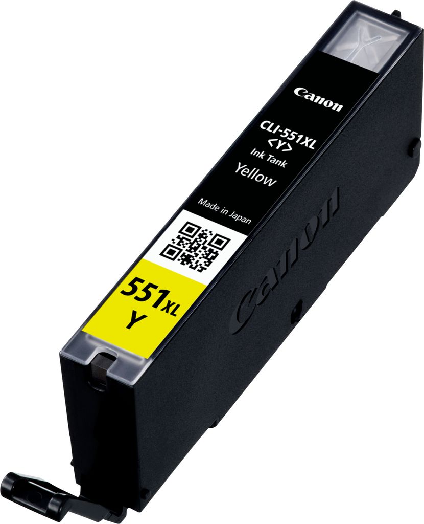 Cartouche d'impression Canon CLI-551Y XL jaune Image du produit 