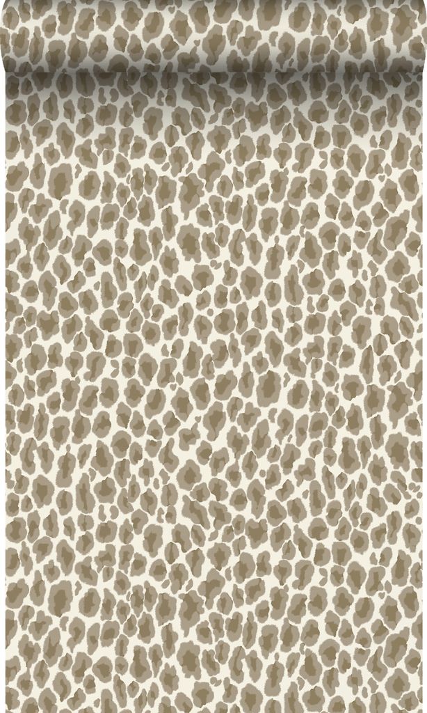Origin Wallcoverings Tapete Leopardenmuster Beige 53 cm x 10.05 m