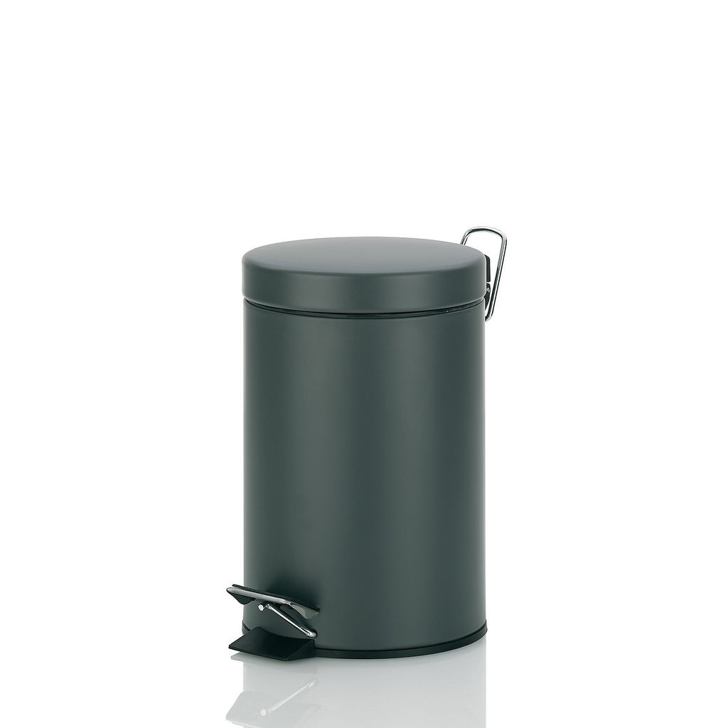 Kela cosmetic bin Canosa metal grey 26cm 17cmØ 3l, 21885 Image du produit 