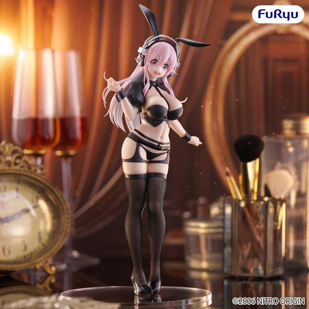 Super Sonico BiCute Bunnies PVC Statue Reverse Bunny Ver. Produktbild 