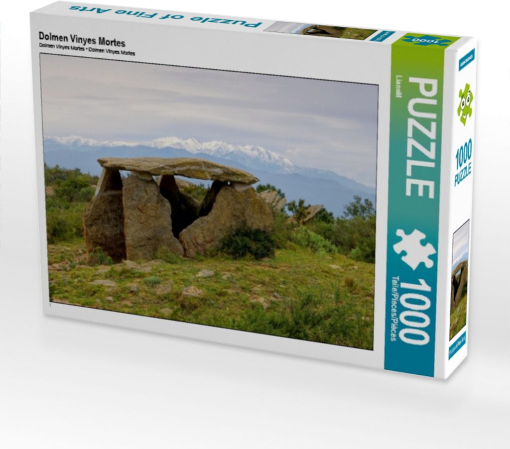 Calvendo Dolmen Vinyes Mortes 1000 Teile Puzzle quer 640x480mm, CALVENDO; 7438101