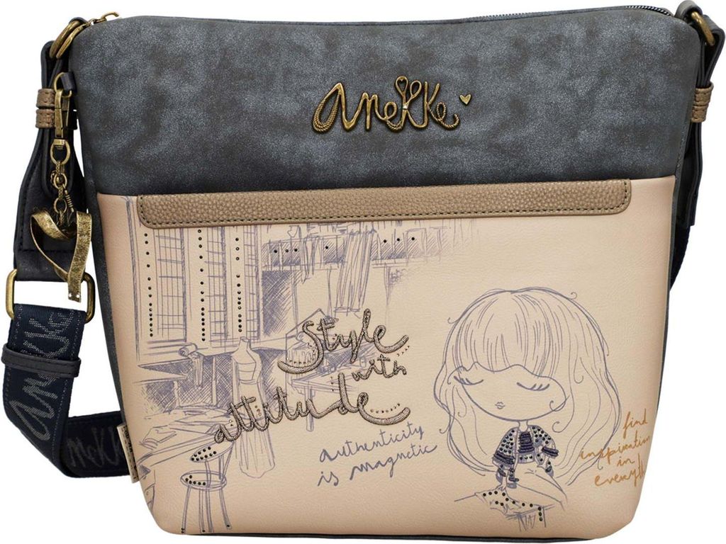 Anekke Umhängetasche Schultertasche Studio Crossbody Bag Multicolor mehrfarbig