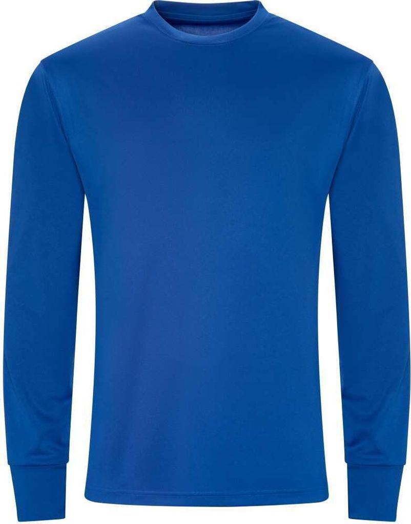 Just Cool JC023 | Long Sleeve Active T s bis 2XL - Farbe: Royal Blue - Größe: XL
