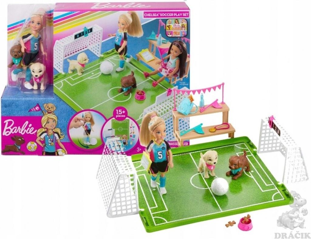 Mattel Barbie Chelsea Fotbalistka herní set Obrázek produktu 
