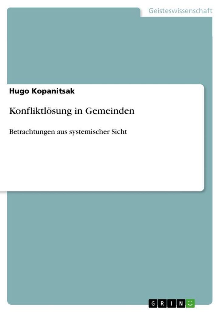 Konfliktlösung in Gemeinden