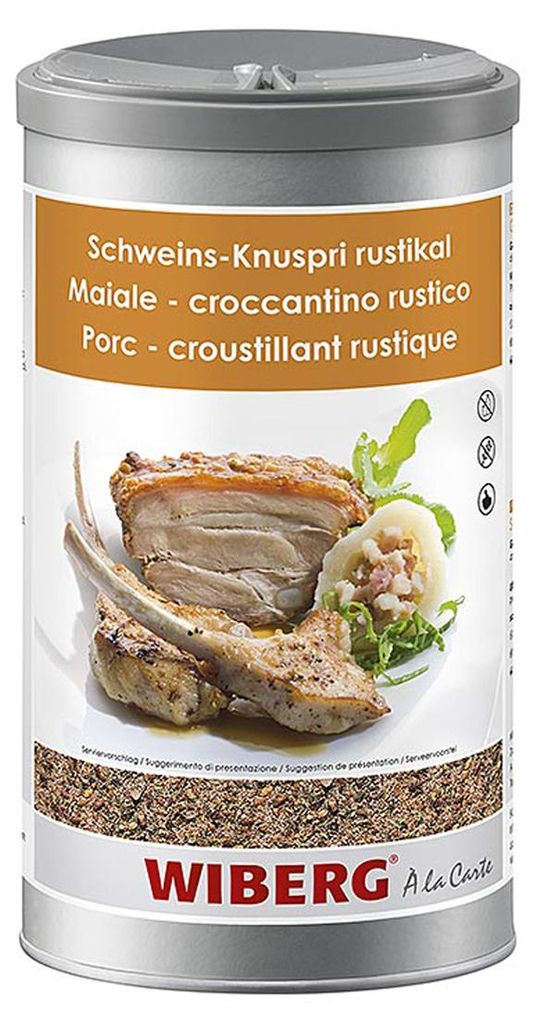 Wiberg Schweinsknuspri Gewürzsalz rustikal in der Aromabox Produktbild 