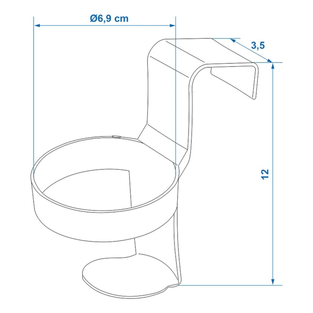 AS 2x Getränkehalter Auto Universal Auto Becherhalter Produktbild 
