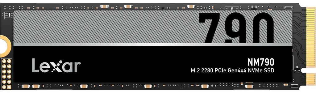Lexar NM790 8 TB, SSD, (PCIe 4.0 x4, NVMe 1.4, M.2 2280) Produktbild 