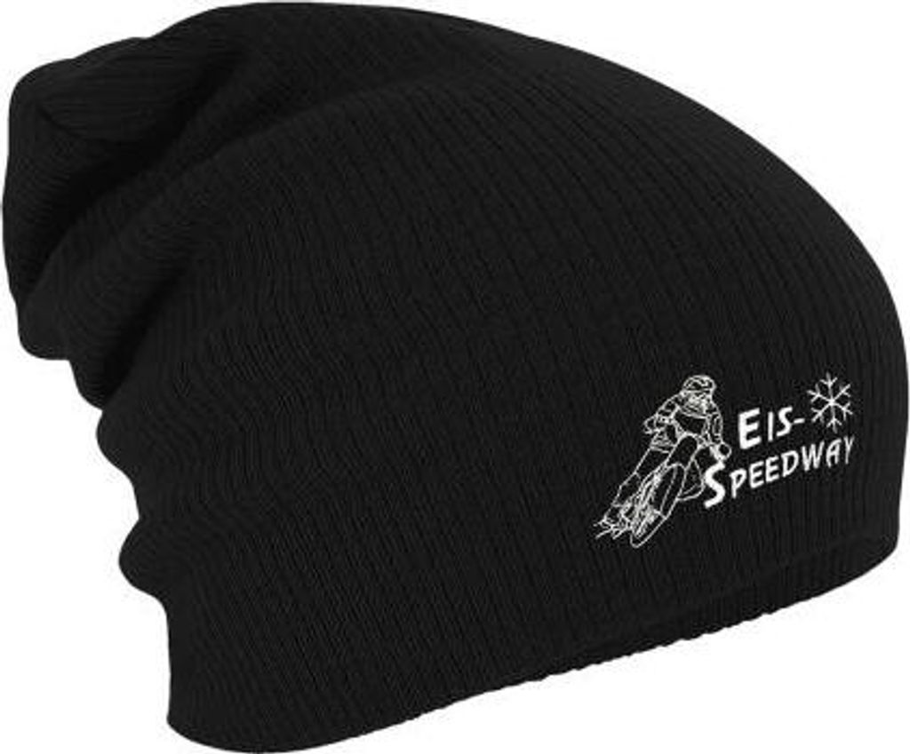 Longbeanie Slouch-Beanie Mütze Eis Speedway 54823 Color - schwarz