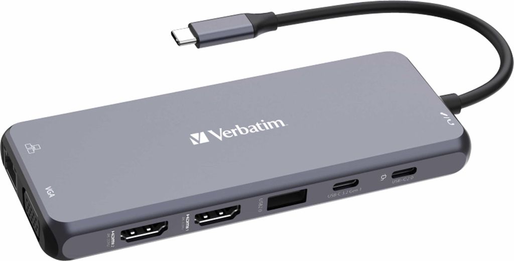 Verbatim USB-C Pro Multiport Hub 14 Port CMH-14 Produktbild 