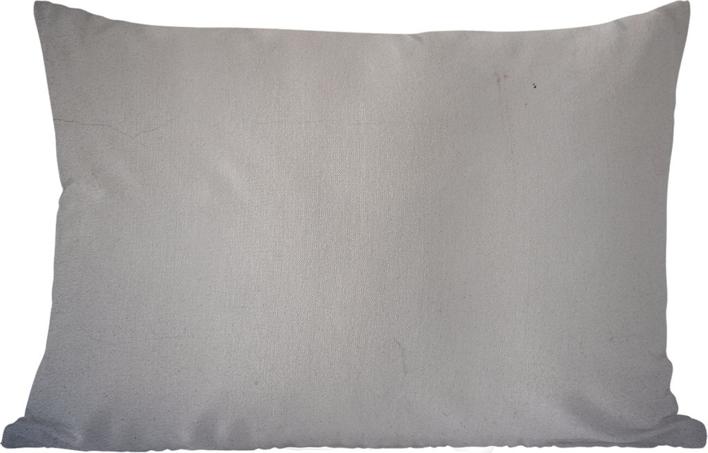 MuchoWow® Outdoor Kissen - Beton - Weiß - 50x30 cm - Produktbild 