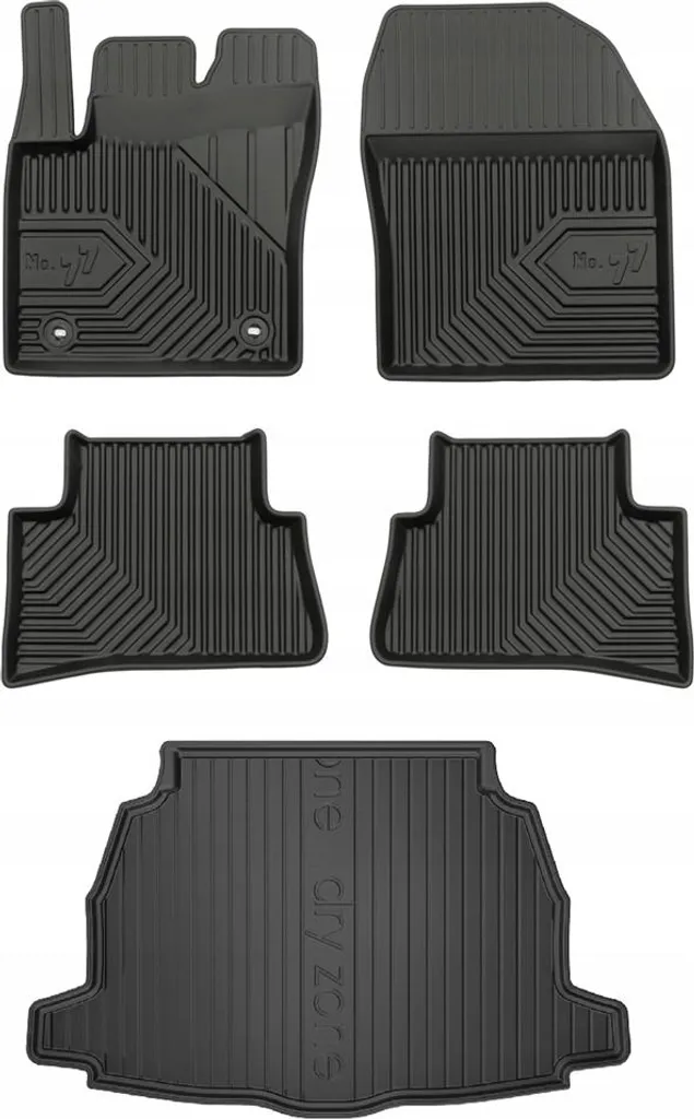 Set 77 Tappetini Off-Road Style per Toyota C-HR 2016-2019