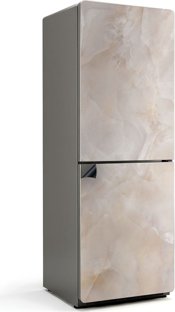 Abstraktes Marmormuster – Magnetische Kühlschrank Abdeckung – Dekorfolie magnetisch Küche – Kühlschrank Magnet Deko – selbstklebende Mag...