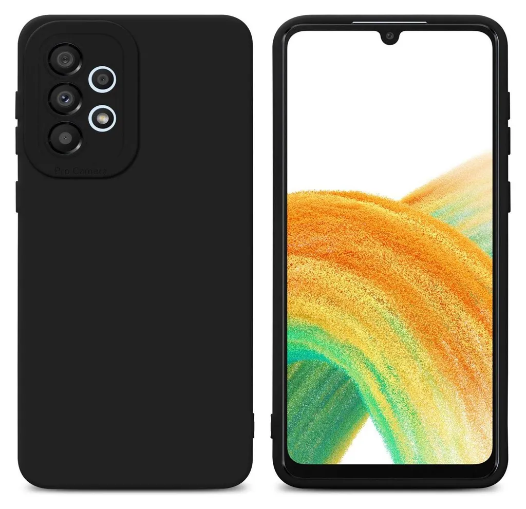Cover Samsung Galaxy A32 4G Cadorabo - Protezione Silicone Nero