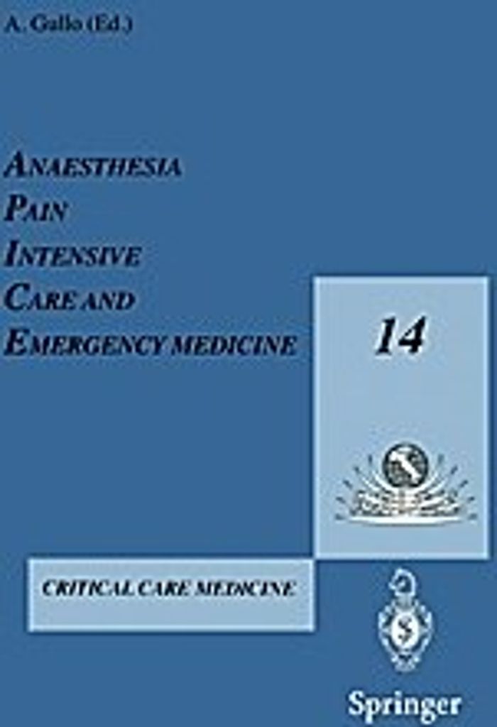Anästhesie, Schmerztherapie, Intensivpflege und Notfallmedizin - A.P.I.C.E.