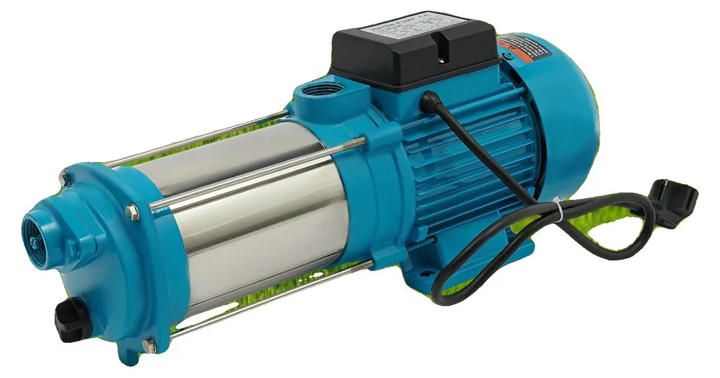 Pompe de surface centrifuge inox 220V durable pour puits et arrosage