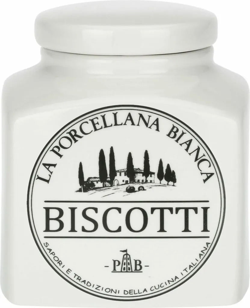 Biscottiera Conserva La Porcellana Bianca 3,5L P01263500B | Qualità Premium