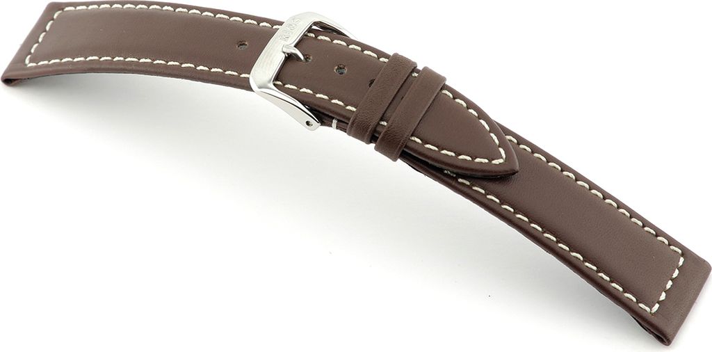 Happel Lederband Del Mar 18 mm mokka