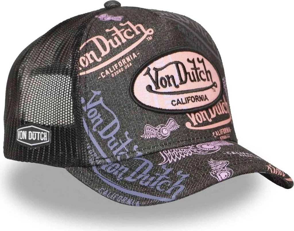 Von Dutch Errores de Foto VD-1-CT-CAFE07 Casquette Noire Talla Unica