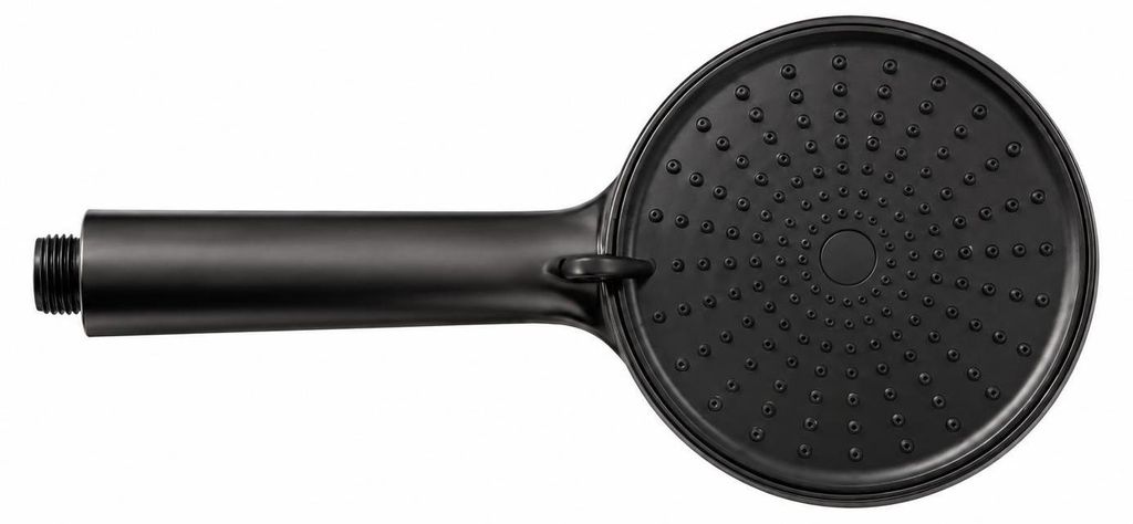 Duschkopf Exclusiv Anthrazit mit 3 Funktionen Produktbild  KI-generiertes Bild