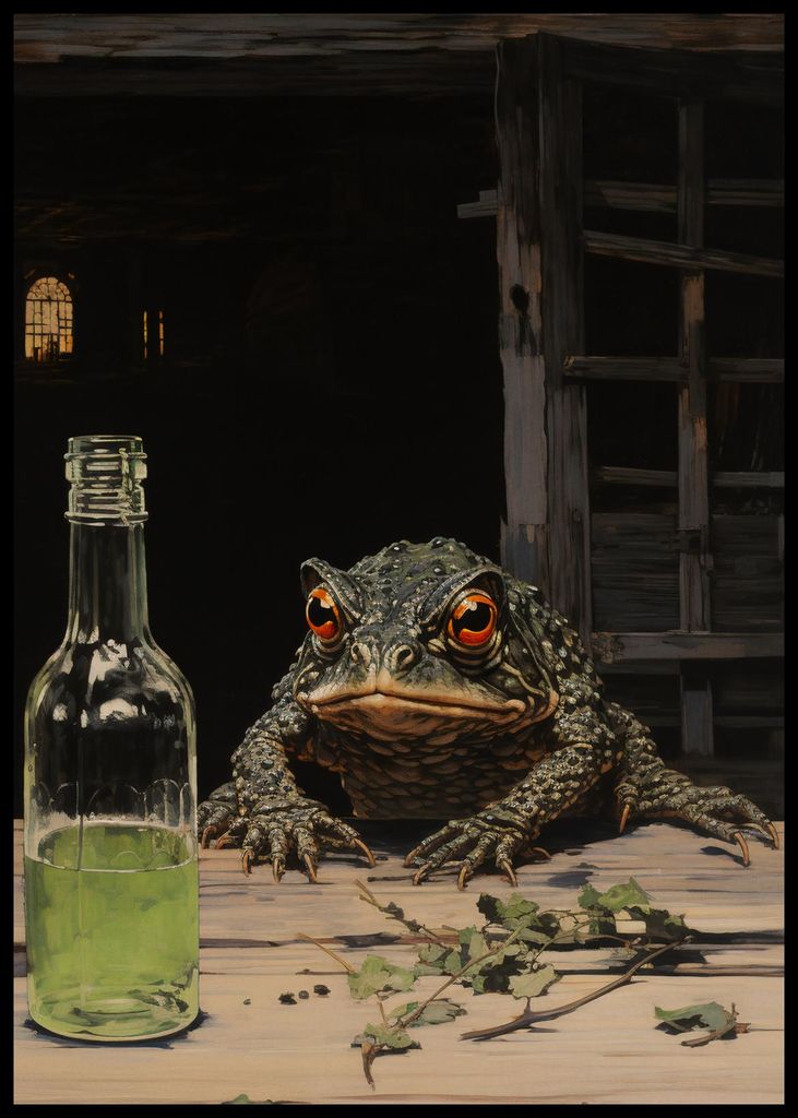 Plakat 59,4x84,1cm Erwartung im Halbdunkel