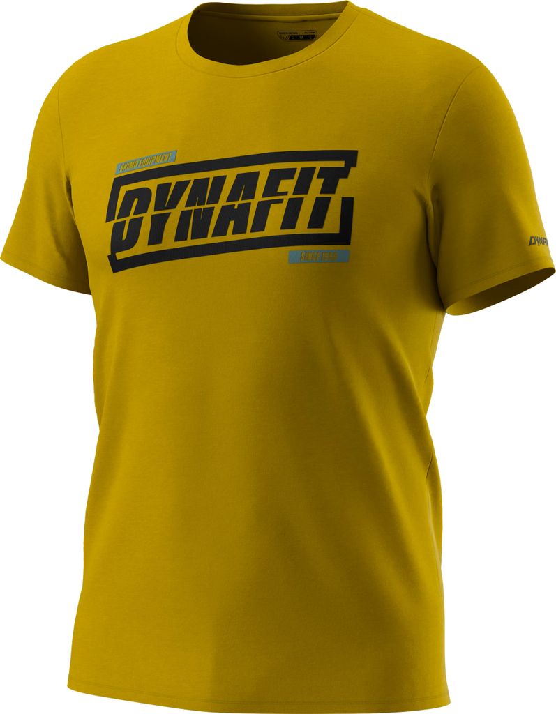 DYNAFIT GRAPHIC CO M S/S TEE tobacco tabloid XL